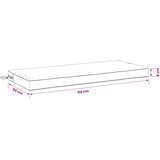  Jastučić za klupu SOEST 100% poliester Bež 110 x 50 x 8 cm | shoptok.hr