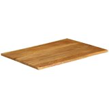 Stolna ploča 110x80x2,5cm od masivnog drva manga sa živim rubom | shoptok.hr