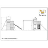 Fungoo Set TREEHOUSE 3 - drveno dječje igralište | shoptok.hr