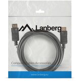 Lanberg CA-DPDP-10CC-0030-BK DisplayPort cable 3 m Black | shoptok.hr