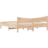  Okvir kreveta s uzglavljem 180 x 200 cm masivna borovina | shoptok.hr