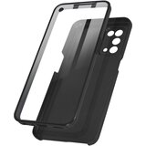 AVIZAR oppo A54 5G in A74 5G integral 360° etui: mehka sprednja stran in trda zadnja stran - crna, (20629754) | Shoptok.si
