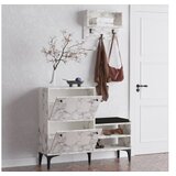 Hanah home cipelarnik sa čivilukom bred carrara marble