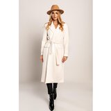 Fenzy Elegantni Dugi Kaput Canossa, Krem | shoptok.hr
