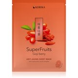 KORIKA SuperFruits Everyday Set of 7 Face Sheet Masks set mask za obraz 7x25 g | Shoptok.si