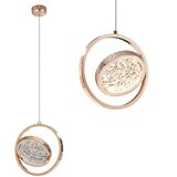 Toolight Viseća Kristalna Lampa LHJ106-1CP LIGHT ROSE GOLD | shoptok.hr