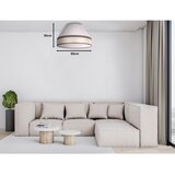 duolla - plafonsko svetlo avignon 3xE27/15W/230V, prečnik 60 cm, bež | Eponuda.com