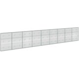  Gabion s žicom debljine 3,5 mm i mrežom 5x10 cm 900x20x150 cm | shoptok.hr