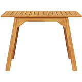 vidaXL Vrtni blagovaonski stol 110 x 56 x 75 cm masivno bagremovo drvo | shoptok.hr