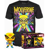 Funko Set figure POP & Tee Marvel Wolverine Black Light size XL | shoptok.hr