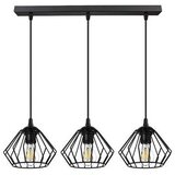 Luster na sajli CEED 3xE27/60W/230V crni | Eponuda.com
