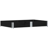  Okviri za palete crni 150x100 cm od masivne borovine | shoptok.hr