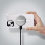 forcell F-Energy Smart Charge USB C Qi2 15W MagSafe kompatibilan punjač s odvojivim kabelom od 150cm -srebrni | shoptok.hr