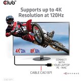 Club3d HDMI Priključni kabel [1x Muški konektor HDMI - 1x Muški konektor HDMI] 1 m Crna | Eponuda.ba