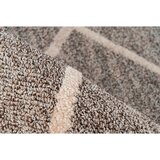 Kayoom PREPROGA Rhombus 225 Braun / Beige 160/230 cm tkano rjava, bež | Shoptok.si