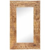  Ručno izrezbareno ogledalo 80 x 50 x 2,5 cm masivno drvo manga | shoptok.hr
