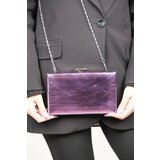 LuviShoes Helf Metallic Lilac Women's Evening Bag cene