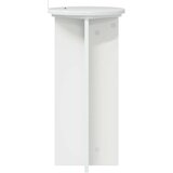  Stalak za biljke 2 pcs Bijela visokog sjaja 29 5 x 29 5 x 60 cm | shoptok.hr