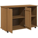  Gležnji kabinet s kolesom Medeno rjava 100 x 39 x 65,5 cm, (5000232457) | Shoptok.si