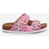 S. BARSKI Women's Slippers With Buckles And Glitter Pink S.Barski | shoptok.hr
