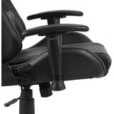 vidaXL Okretna igraća stolica siva PVC | shoptok.hr