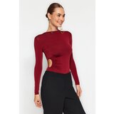 Trendyol Claret Red Knitted Window/Cut Out DetailBody | shoptok.hr