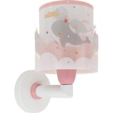Dalber 61179S - Dečije zidno svetlo WHALE DREAMS 1xE27/15W/230V ružičasta | Eponuda.com