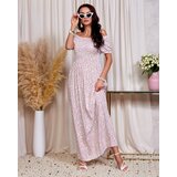 Resti White and pink floral women's maxi dress a'la hiszpanka- Clothing | Eponuda.ba