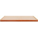  Okvir kreveta voštano smeđi 200 x 200 cm od masivne borovine | shoptok.hr