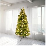 Home Umetni bor, polles, z vgrajeno LED osvetlitvijo, višina 180 cm (KMF 7/180) | Shoptok.si