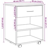 vidaXL Rolo ormarić staro drvo 46x36x59 cm izrađeno drvo | shoptok.hr