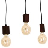  Luster na šipci JACK 3xE27/40W/230V braon drvo | Eponuda.com
