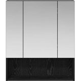  Kupaonski ormar s ogledalom Crni hrast 60 x 14.5 x 70 cm | shoptok.hr
