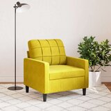  Fotelja žuta 60 cm baršunasta | shoptok.hr