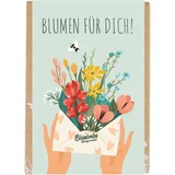  Darilna škatla s semenskimi kroglicami "Rože za vas!" - mini