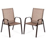 Costway Set vrtnih stolov 2 kosa rjave barve, (5000007065) | Shoptok.si