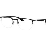 Ray-ban RX6513 2904 L (55) Črna/Kristalna Cene