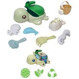 Woopie green 2u1 set za pijesak i kadu green turtle 8 kom. biorazgradiv organski materijal | shoptok.hr