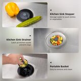 HIBBENT 3v1 čep in cedilo za kuhinjsko korito | Shoptok.si