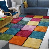 Conceptum Hypnose tepih (80x300) renkli kare Cene