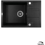 LAVEO Granitna sudopera Barbados 65x44cm Crna | ePonuda.com