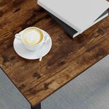  Klubska miza Dimni hrast 60 x 30 x 36 cm Konstruiran les, (5000120495) | Shoptok.si