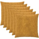  Presvlaka za jastuk 6 pcs HEERLEN Žuta 65 x 65 cm | shoptok.hr