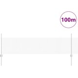  Zavarena žičana ograda s postom 100 x 0,5 m Srebrna Mreža | shoptok.hr