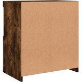  Komoda s LED svjetlima boja dimljenog hrasta 60x37x67 cm | shoptok.hr