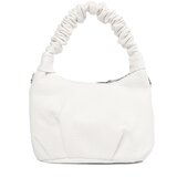Shelvt Small white handbag with crinkle handle | Shoptok.si