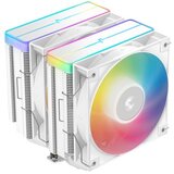 DeepCool Hladilnik za procesor AG620 WH ARGB V2, 2x120mm, bel | Shoptok.si