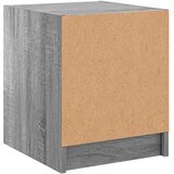 vidaXL Noćni ormarić sa staklenim vratima boja hrasta 35 x 37 x 42 cm | shoptok.hr