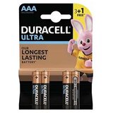 ULTRA AAA 4kom Duracell  ULTRA AAA 4kom Duracell Slike