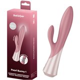 Satisfyer Pearl Bunny 1 vibrator z rotirajućim kuglicama u obliku zeca (rozi) Cijene